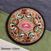 2Pcs/Pack Durable Cloth Embroidery Table Mats Cup Pad Chinese Style Anti-Hot Coaster Kitchen Accessories Home Decoration
