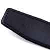 Mei Mary Men's genuine crocodile leather belt - seamless belly skin, 3.5cm width, business casual style with 304 stainless steel buckle