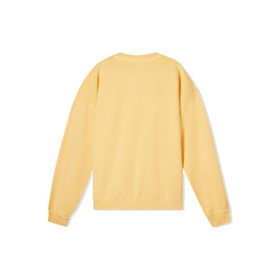 Levis Solid Color Crew Neck Long Sleeve Sweatshirt Men Sweatshirt Yellow A0717-0022