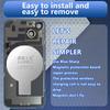 Lanrui Z9 Universal Rear Glass Magnetic Protection Plate IPhone 11-16 Series Protection for Wireless Charging Magnets