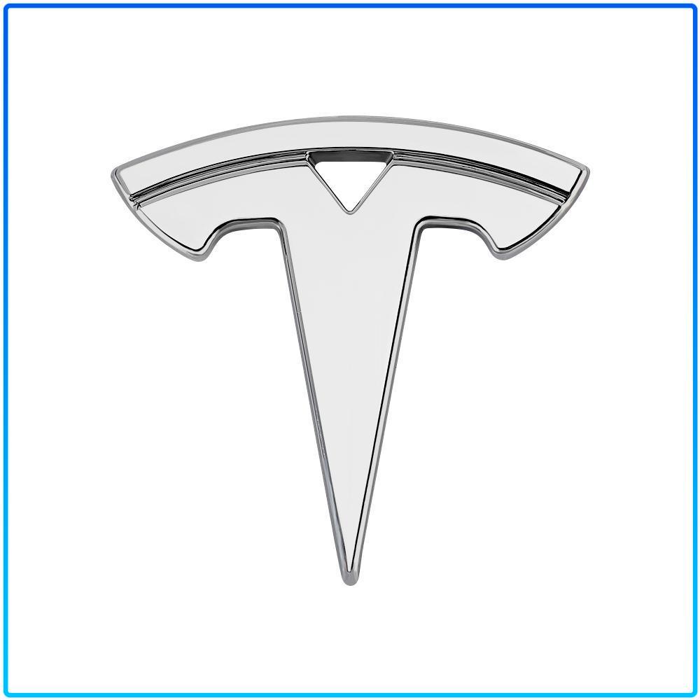 1Pcs Car Steering Wheel Decoration Sticker Badge Auto Styling For Tesla Model 3 2022 Y X S Cc3 Cybertruck 2021 Y Juguete Roadster Coil 4