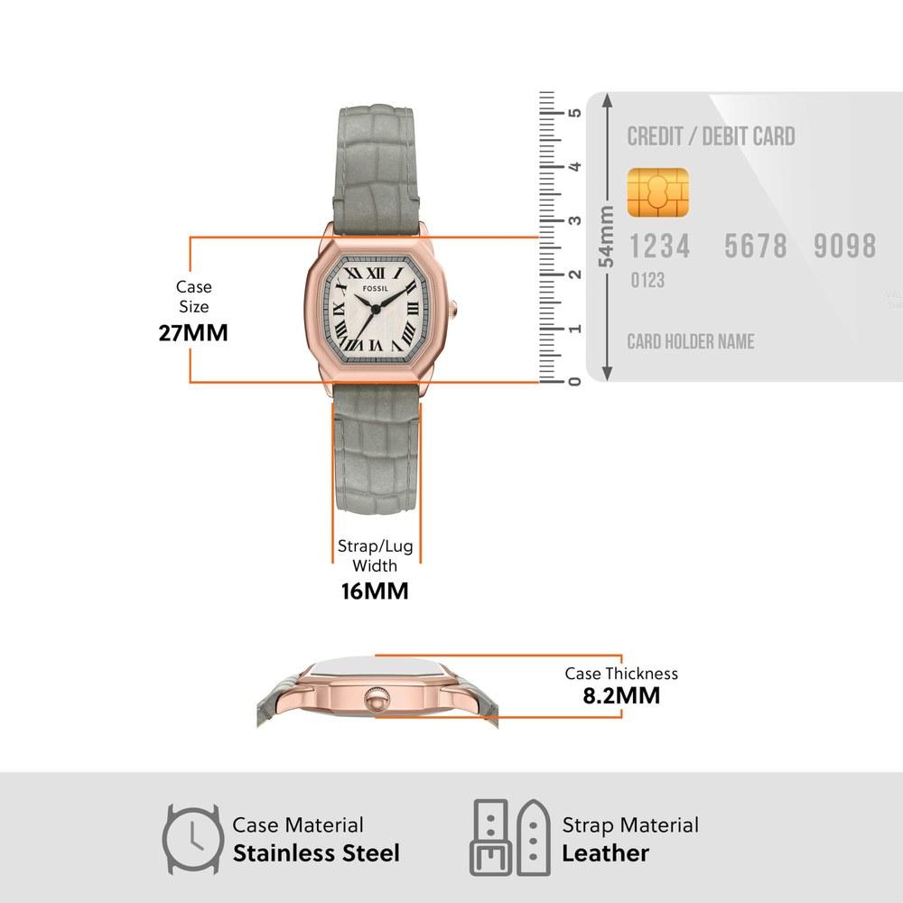 Fossil Harlow Ladies Wristwatch ES5435 Gray