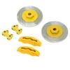 2pcs RC Brake Disc RC Simulation Aluminum Wheel Brake Discs for TRAXXAS TRX4 TRX6Yellow