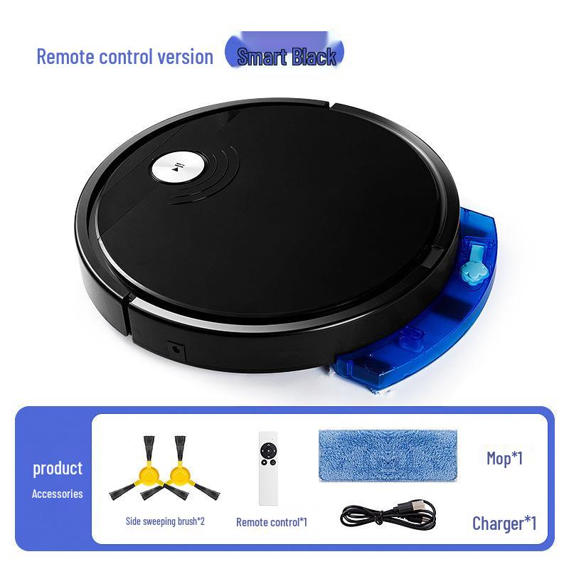 Smart 3-in-1 Robot Vacuum: Suction, Sweep & Mop with Remote Control and Water Tank