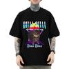 Oiia Oiia Cat Meme Funny Spining T Shirt Men Women Oversized 100% Cotton Short Sleeve Summer Top Unisex Plus Sizetops