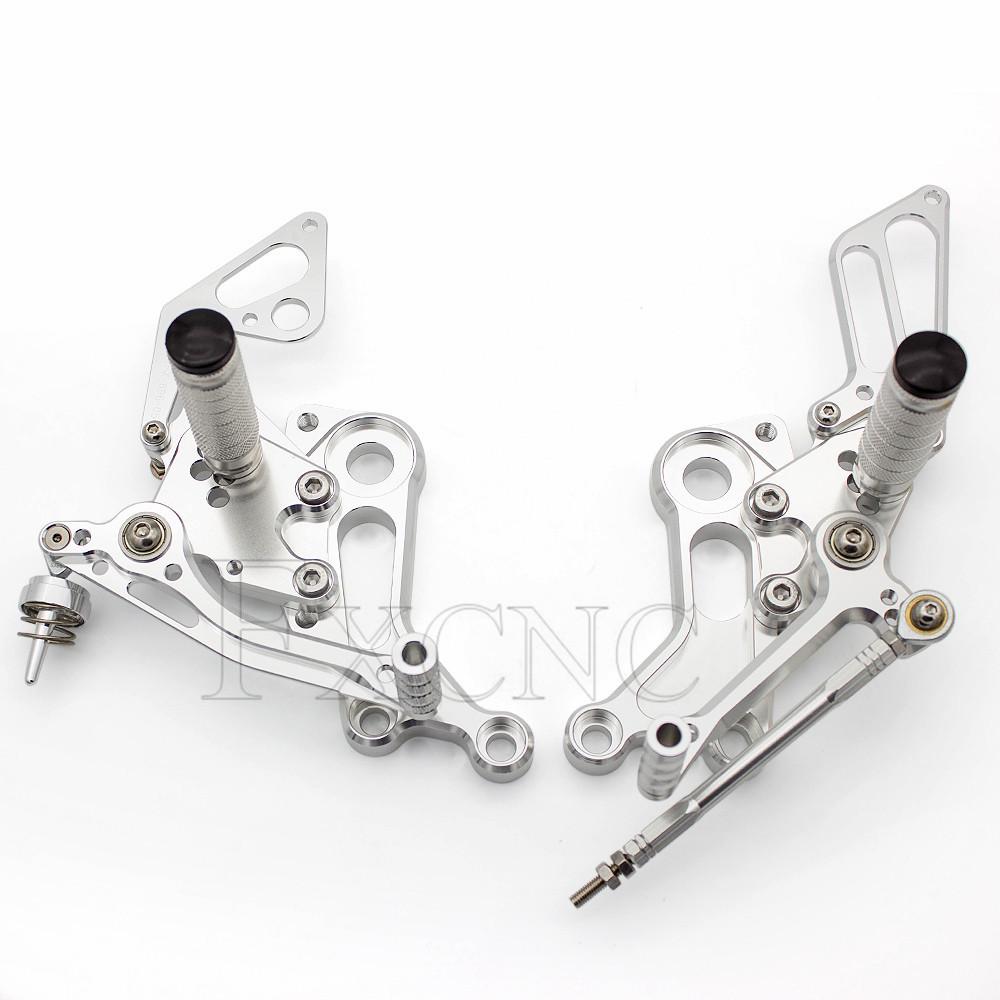 Adjustable Motorcycle Foot Peg Pedal Footrest Rearsets Gear Shift For Ducati Monster S2R S4R S4RS 2003-2008 2007 2006 2005 2004