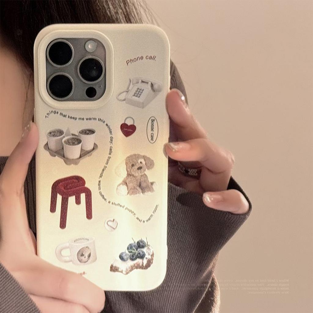 New Glutinous Rice Jelly Mobile Phone Case, Frosted Shell, Cute E-commerce Mobile Phone Case, Light Luxury and High-end Personality