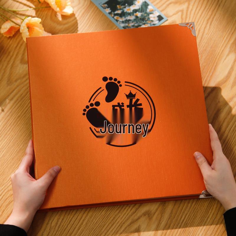 Álbum de Fotos Autoadhesivo Hecho a Mano de Gran Capacidad para Recuerdos Familiares y de Bebé