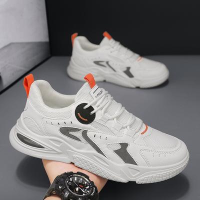 Scarpe sportive da uomo, scarpe da ginnastica casual di lusso, scarpe da corsa in rete, scarpe estive leggere con plateau, scarpe da basket alla moda, scarpe da passeggio per uomo