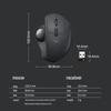 Logitech MX ERGO Kabellose Trackball-Maus