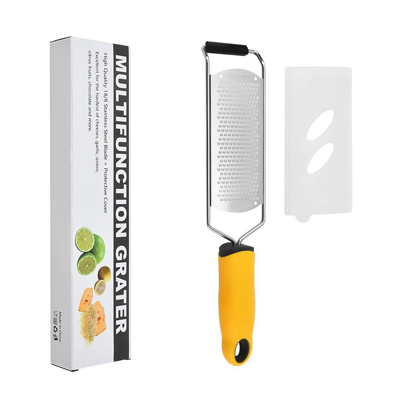 Edelstahl Käsereibe Multifunktionaler Käsehobel Schneider Käsehobel Küchenzubehör Dessertwerkzeug Manueller Schneider