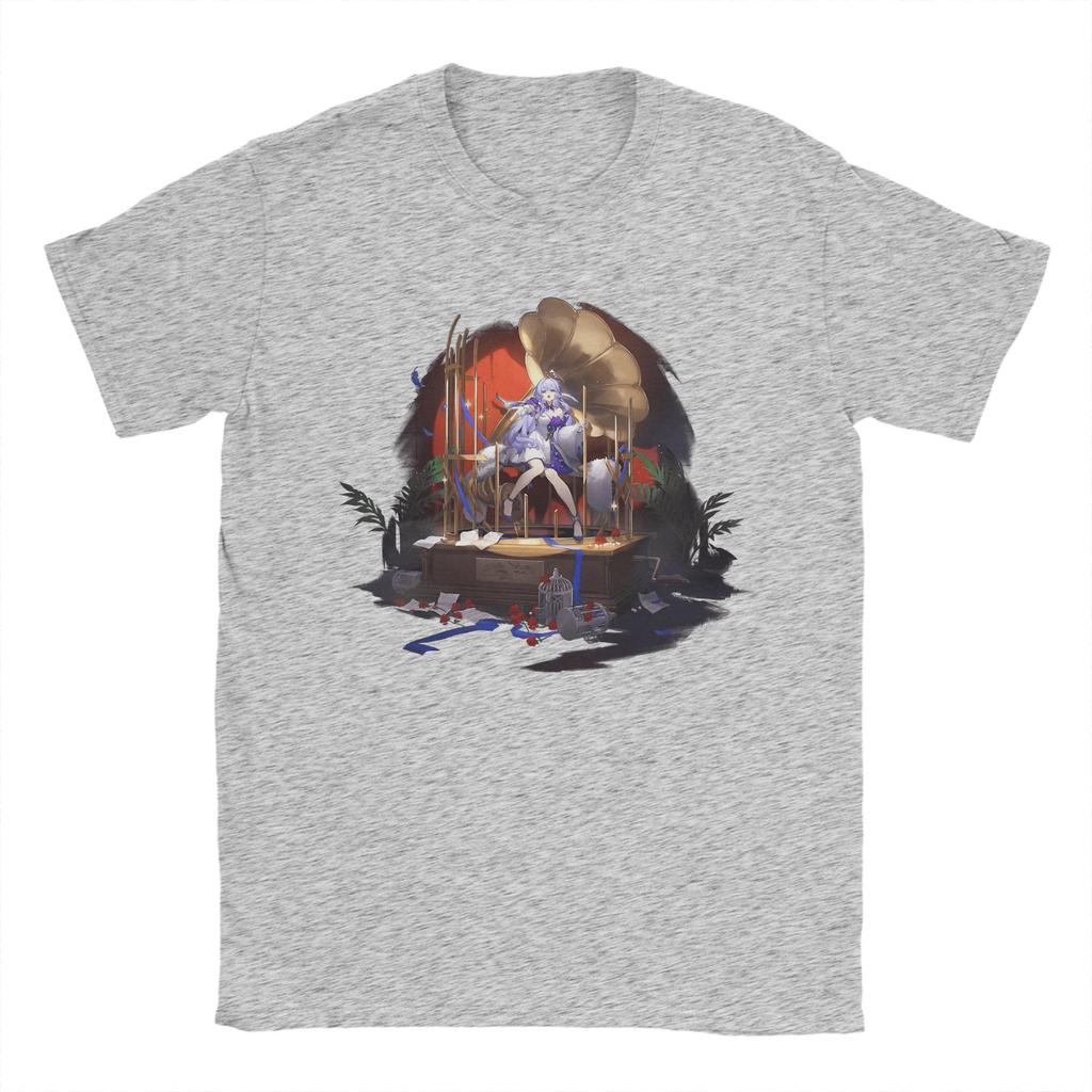 Robin Game Stars Rails--Honkai Men's T Shirt Honkai Novelty Tees Short Sleeve O Neck T-Shirt Cotton Unique Clothing