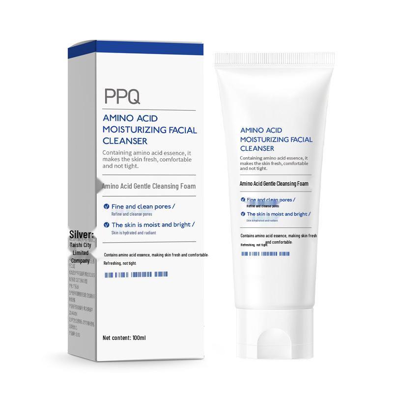 PPQ Amino Acid Gentle Foam Cleanser - Non-Drying, Hydrating Facial Wash PPQ Amino Acid Cleanser (No. 81005)