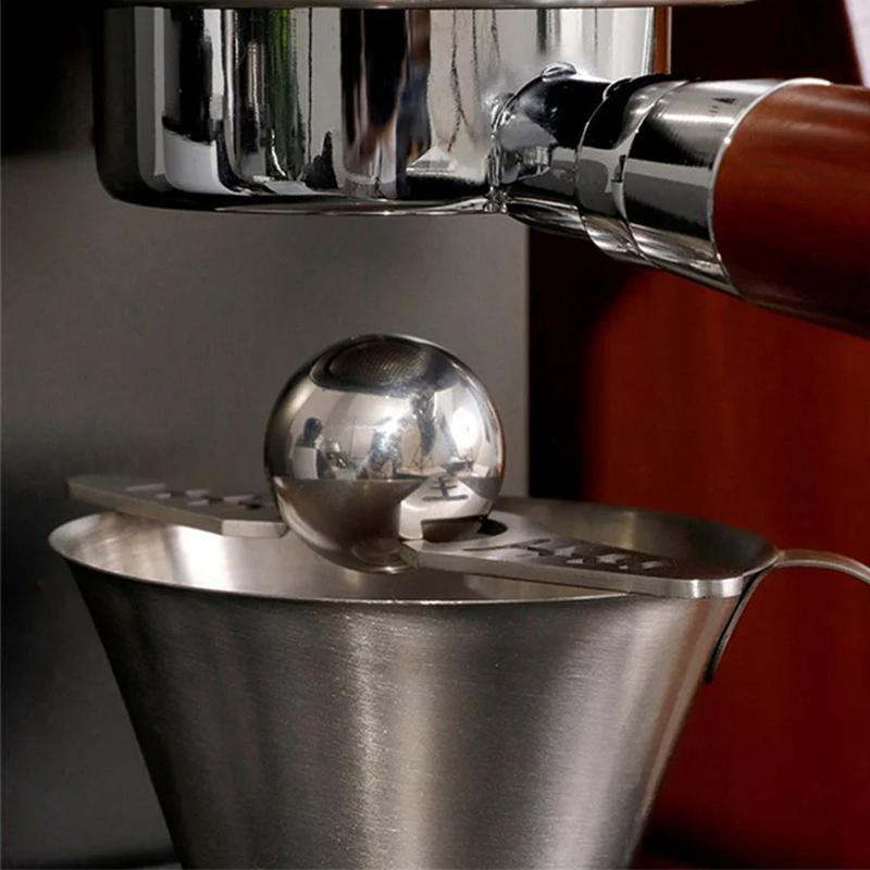 Kaffe Fryst Boll För Espresso Kaffe Återanvändbara Rostfria Isbollar Kaffe Kylning Smakförstärkare Kaffeverktyg Kök
