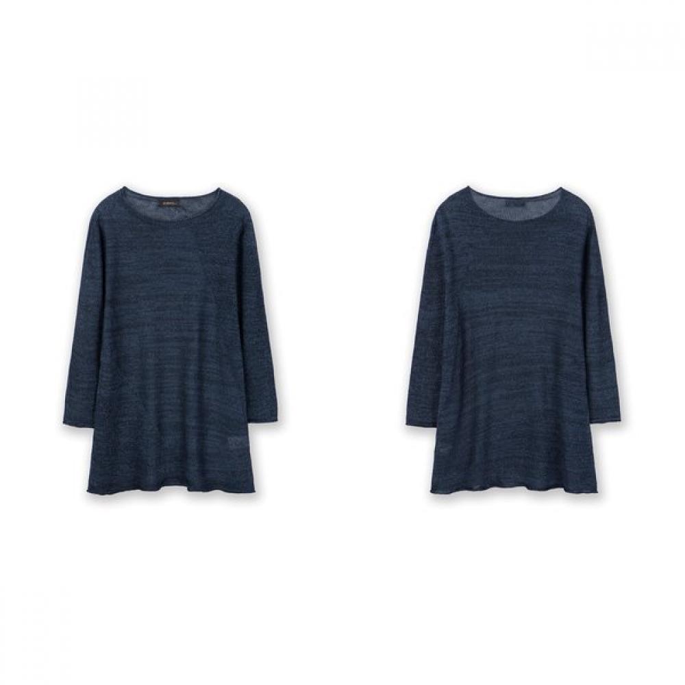 Furina Wide FiT Crossover Cooling Linen T shirT