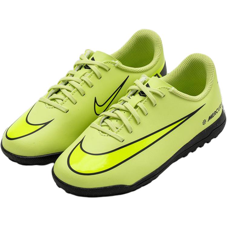 Nike Mercurial Vapor 16 Club Versatile Comfortable Low-Top Kids Soccer Shoes Kids Sneaker Green FQ8287-300