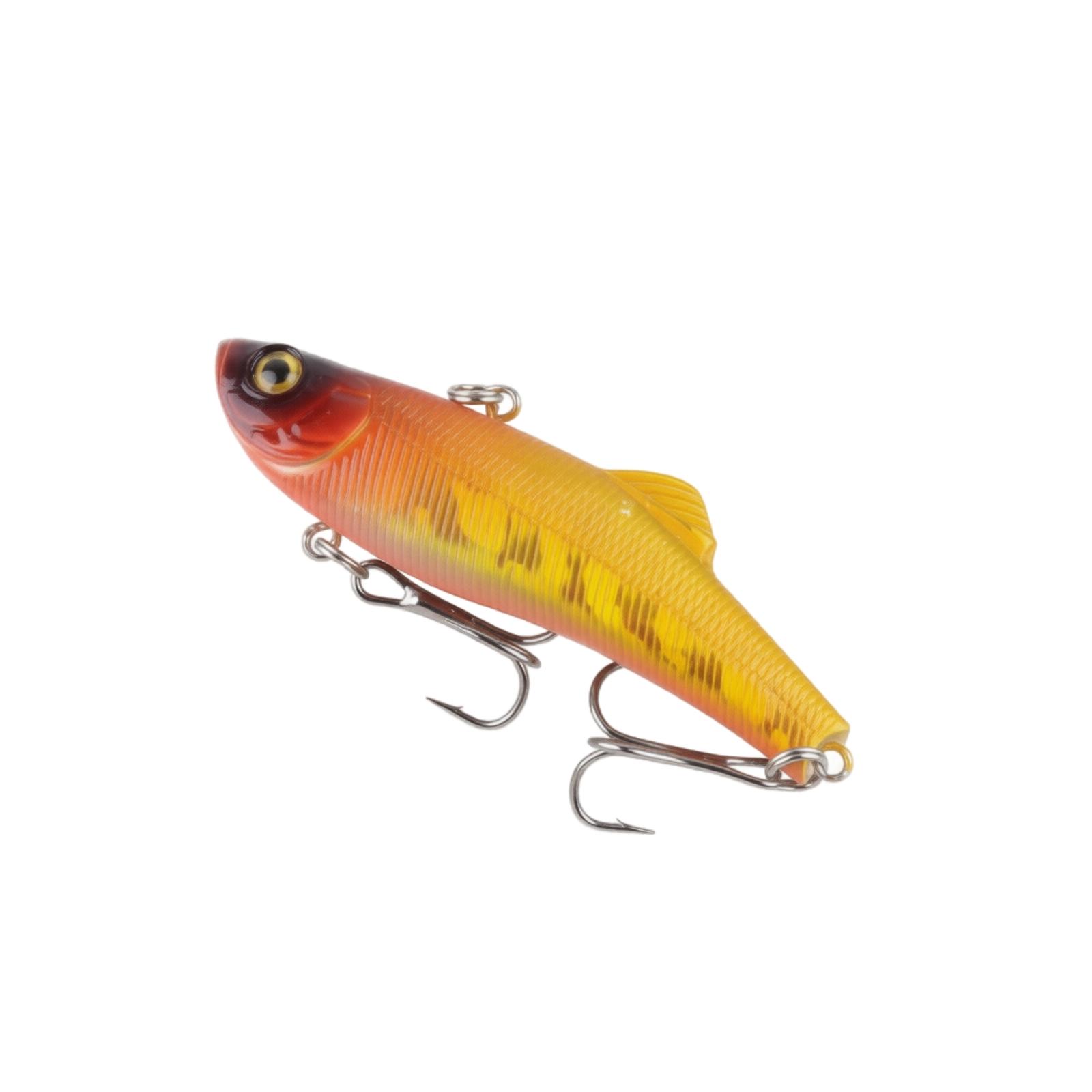 

VIB Fishing Lure Minnow Pencil Bait Outdoor Fishing Tackle Artificial Bionic Fish Lure with Treble Hooks for Freshwater and Saltwater Fishing one size