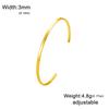 Custom Name Text Bangle Personalized Any Message Bracelet Engrave Text Cuff for Women Men Friend Stainless Steel Jewelry Gift