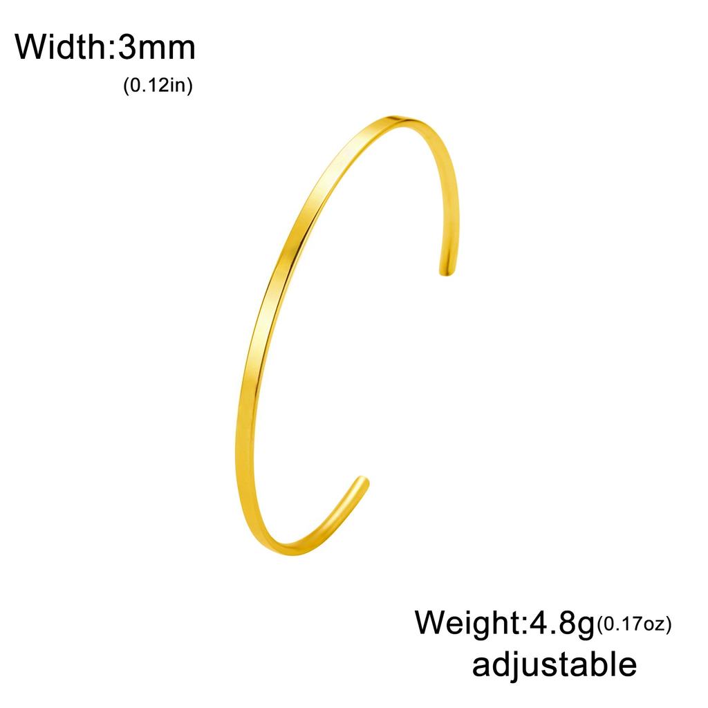 Custom Name Text Bangle Personalized Any Message Bracelet Engrave Text Cuff for Women Men Friend Stainless Steel Jewelry Gift