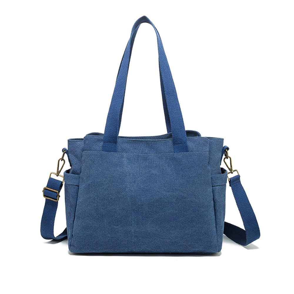 

Large Tote Multifunctional Canvas Lightweight Large for Women and Shoulder Crossbody Canvas Tote Shoulder School [Yocipa] Bag, Bag, Handbag, Capacity,