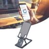 Phone Stand Foldable Portable Ergonomic 7 Angle Adjustments Bottom Silicone Aluminum Alloy Tablet Holder
