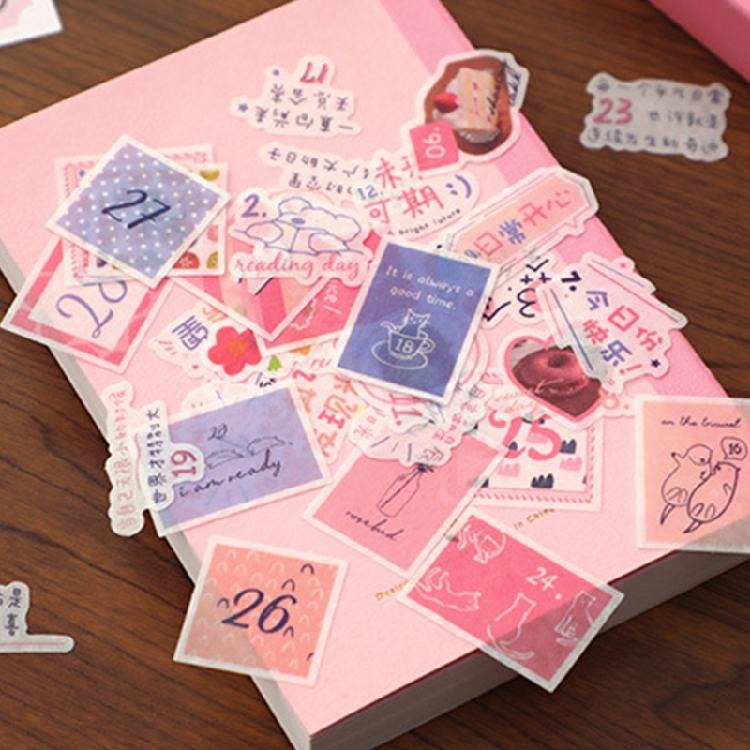 Scrapbooking Collage Junk Journal Decoration Gift Box Tape Sticker Journaling Kits Paper Frame Scrapbooking Supplies