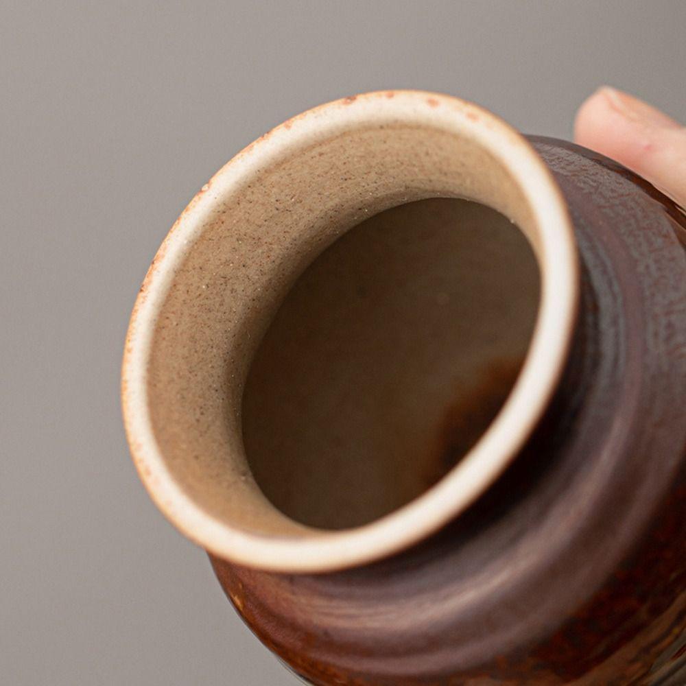 Ceramic Matcha Holder Kiln Discoloration Smooth Whisk Stand Holder Handmade Bamboo Matcha Chasen Holder for Tea Set Accessories