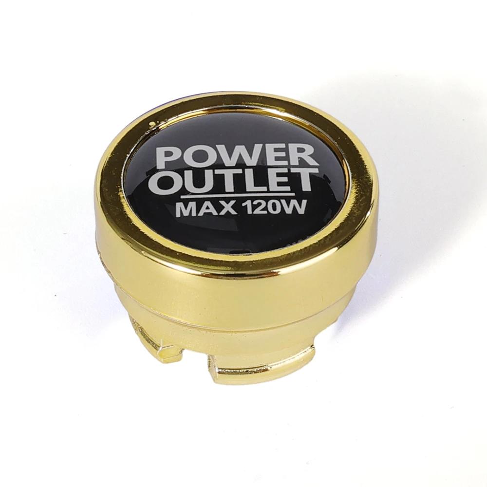 Car Lighter Plug Cover Dustproof Plug Fire Missile Button Decorations Cap Shield Automotive Vehicles  Cigarette Lighter Covers