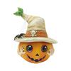 Halloween Miniature Pumpkin Figurines Resins Pumpkin Ornament Tabletop Decorative Ornament for Fireplaces Mantles Decors
