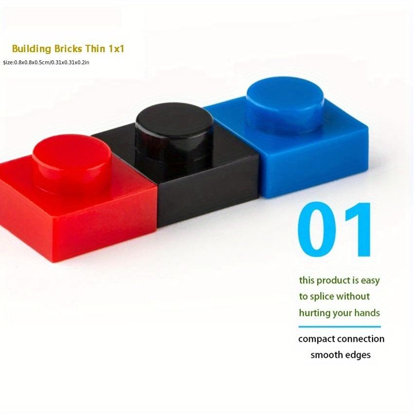 200pcs/Bag 1x1 Think Blocks Works With featuring 3024 DO IT YOURSELF Pixel Art Remix Painting QR Code Construction Block Part Brick Maker Playthings