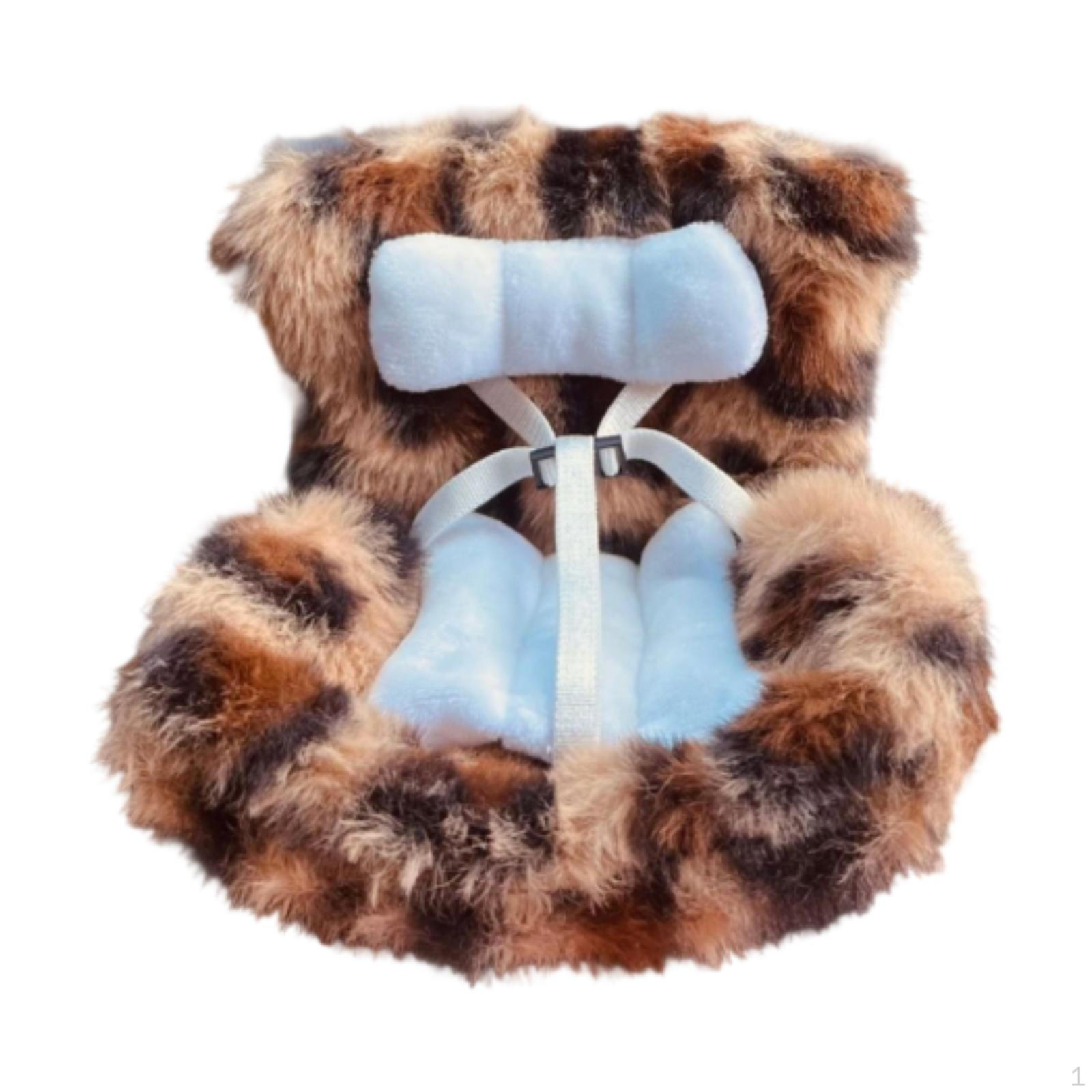 

Car Decoration for 17cm Dolls with Pillow Air Vent Display leopard