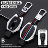 Zinc Alloy+Silicone Full Cover Car Key Case for Mercedes Benz A B C E Class GLS GLA GLK GLC CLS CLA AMG W204 W205 W212 W463 W176