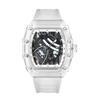 Casual Fashion High-End Automatic Quartz Luminous Waterproof Barrel-Shaped Men'S Watch Two