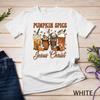 Pumpkin Spice And Jesus Christian Coffee Fall Thanksgiving Unisex T-shirt