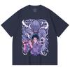 230 Gsm 100% Cotton Jujutsu Kaisen V52 Yuta Print Unisex Heavy Cotton T Shirt