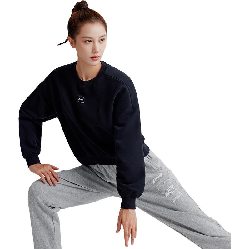 Li Ning Fitness Series Sweatshirt Women's Apricot AWDR922-6