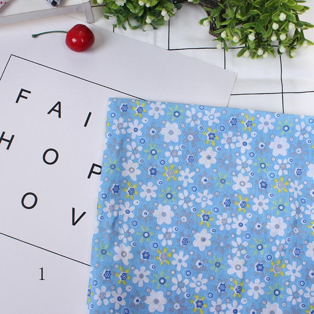 7Pcs 7 Assorted Styles Fabric Bundle Pure Cotton Composition Patchwork Cloth Hand Sewing Creation