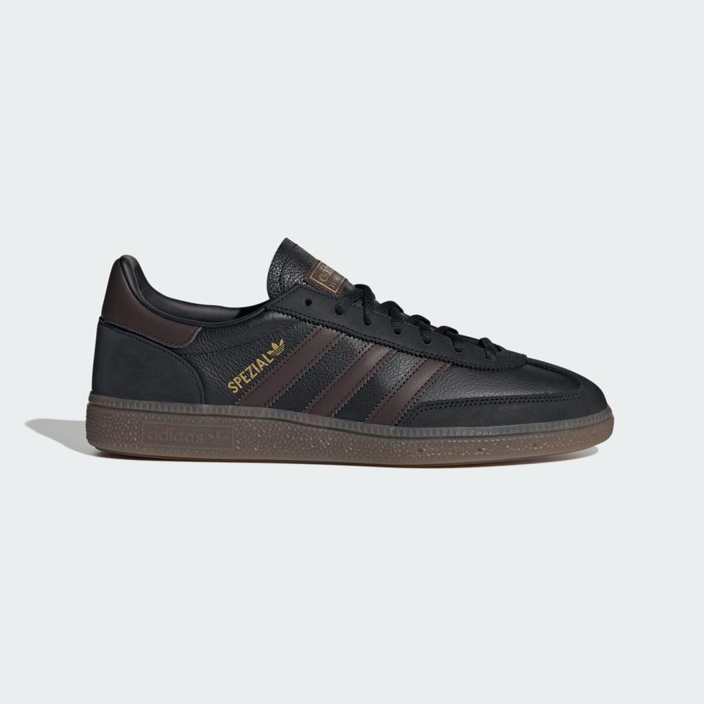 adidas HANDBALL SPEZIAL IH6568 Unisex Originals Sneakers Core Black / Dark Brown / Gum