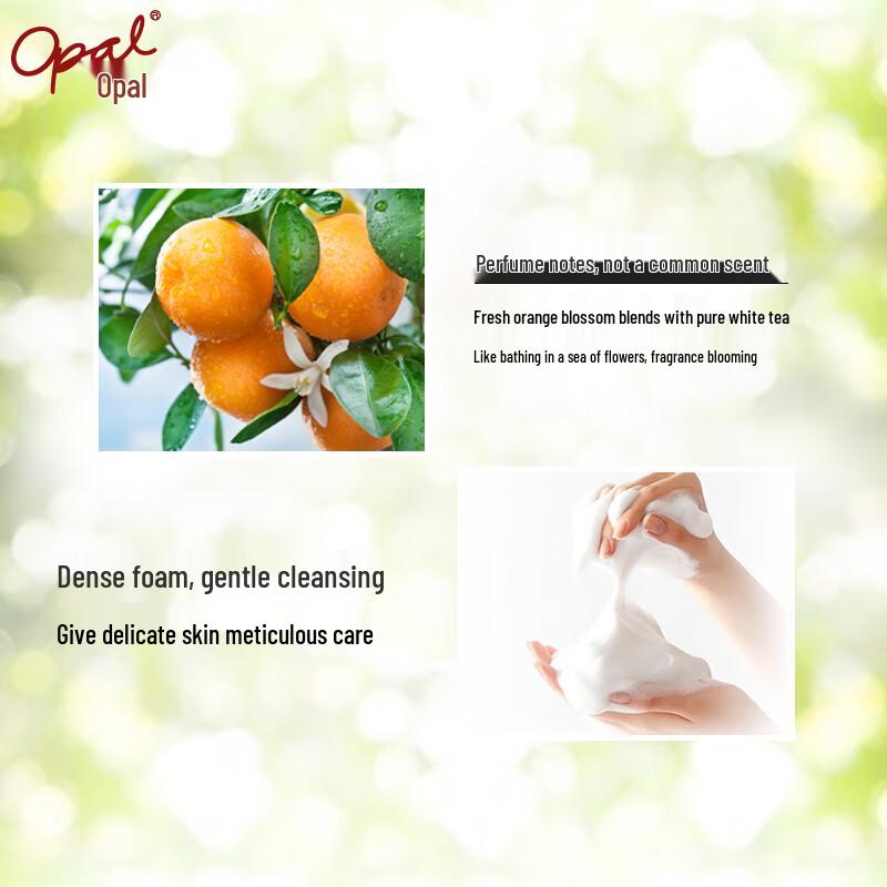 O'PAi Orange Blossom White Tea Scented Body Wash