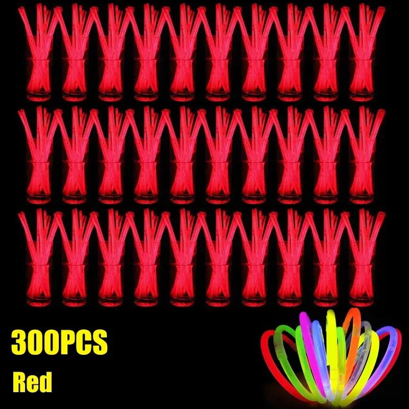 Nowa 2025 Fluorescencyjna Bransoletka w Kształcie Patyka Naszyjnik Glow Stick Bransoletka Materiały Imprezowe Dekoracja Koncertowa Jednorazowy Fluorescencyjny Patyk