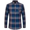 Thickened Double-Side Mens Plaid Shirt Fleece Lined Warm  Long Sleeve Winter Print Casual Daily Soft Autumn Clothes Plus 8XL 7XL