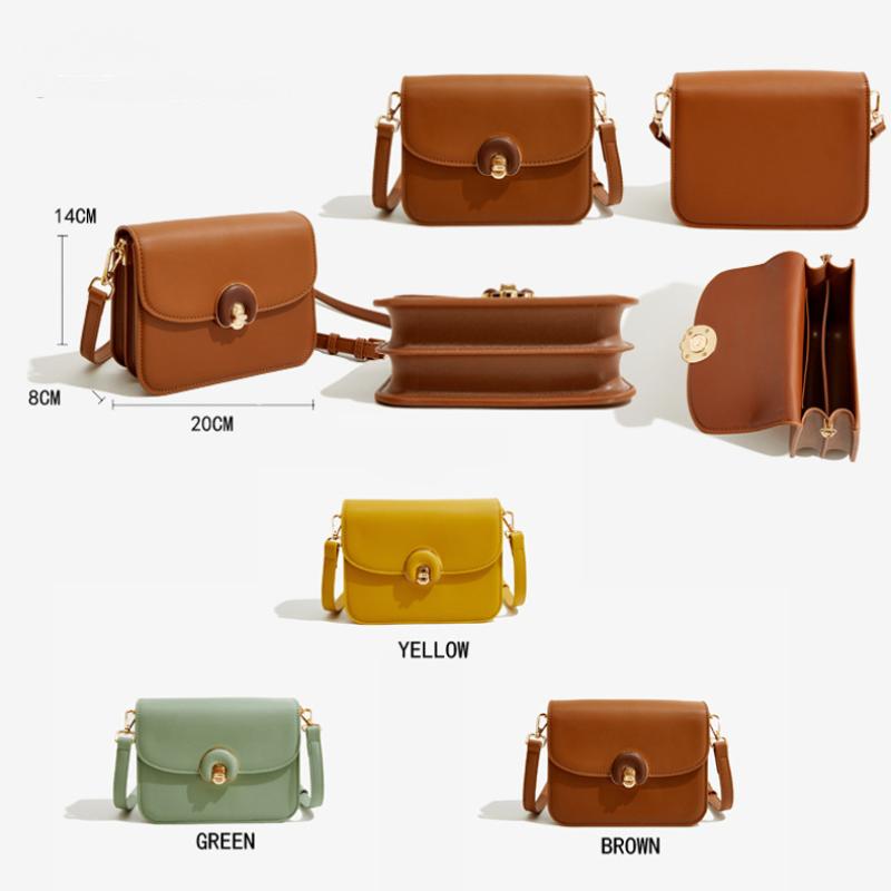 Genți de mână pentru femei, la modă nouă, cu clapetă simplă, din piele PU, genți de umăr pentru femei.