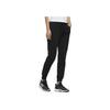 Adidas Slim-Fit Knitted Track Pants Women Bottoms Black FM9309