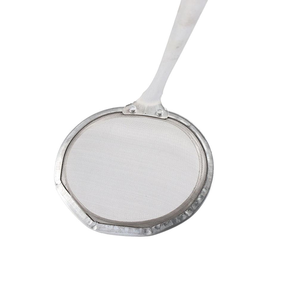 Top Hot Sell Unique New Kitchen Tools Fine Mesh Skimmer Strainer Ladle Stainless Steel