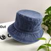 Fisherman Hat Summer Sun Protection Wide Brim Canvas Casual For Men Women