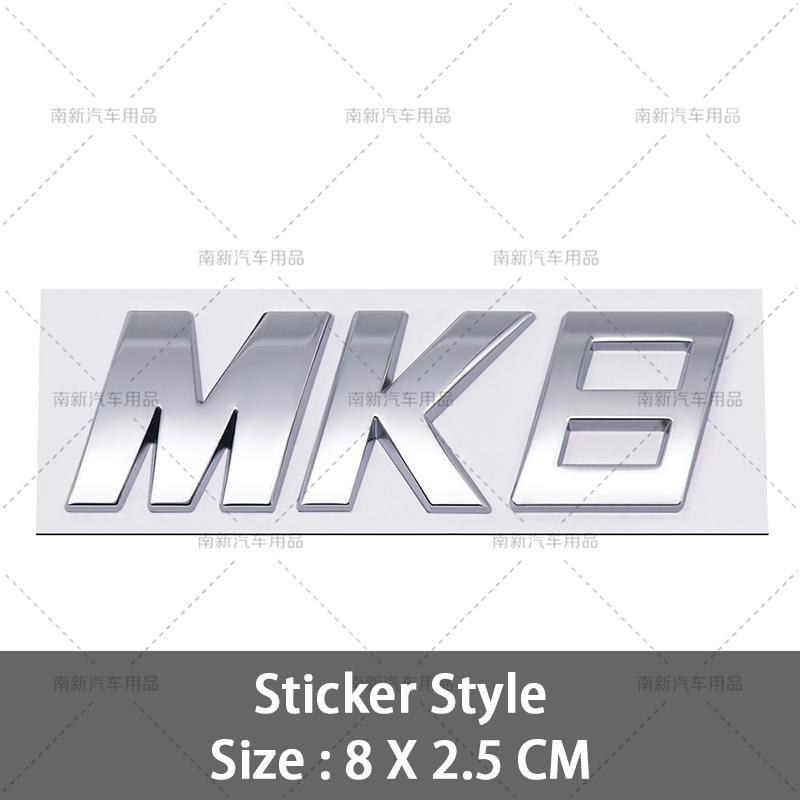 For VW VOLKSWAGEN 2026 New 3D MK5 MK6 Mk7 MK7.5 MK8 Badge Logo Car Rear Trunk Emblem Car Styling For VW Volkswagen Golf MK 5 Mk 