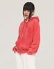 Mmlg [Mmlg] Washed Applique Hood Zipup (Solar Red)