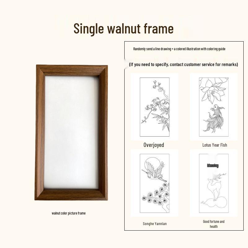 DIY Cloisonné Enamel Kit: Jingtai Blue Intangible Heritage Painting 14.5cm*27cm