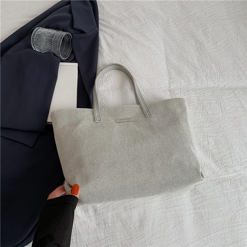 Stylish Canvas Tote Bag For Women Trendy And Casual Large Capacity Handbag