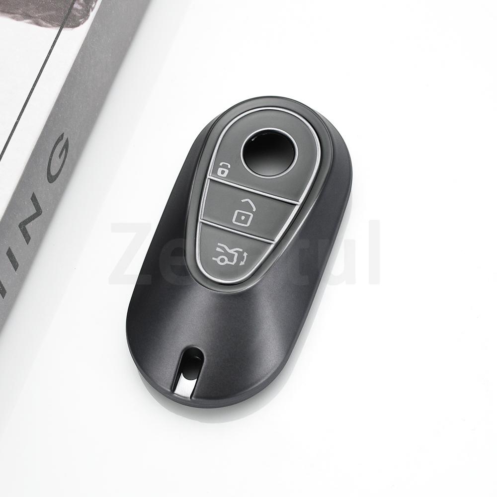 Keyless For Mercedes Benz Glc Cla Cls E300 S450 S580 S500 C E S Class W206 W223 W214 Gla Glb Tpu Shell Fob Car Key Case Cover